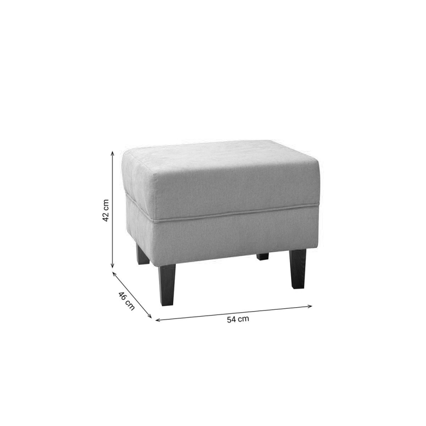 Taburete GALA 42x54 cm zila