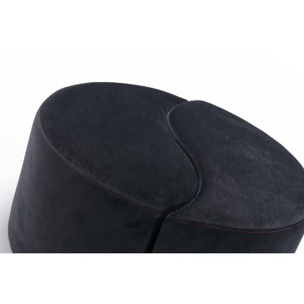 Taburete JING, Ø 80 cm, antracīts