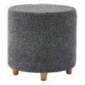 Taburete KIMA, diametrs 40 cm, antracīts