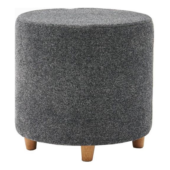 Taburete KIMA, diametrs 40 cm, antracīts