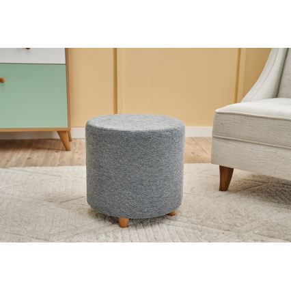 Taburete KIMA Ø 40 cm pelēka