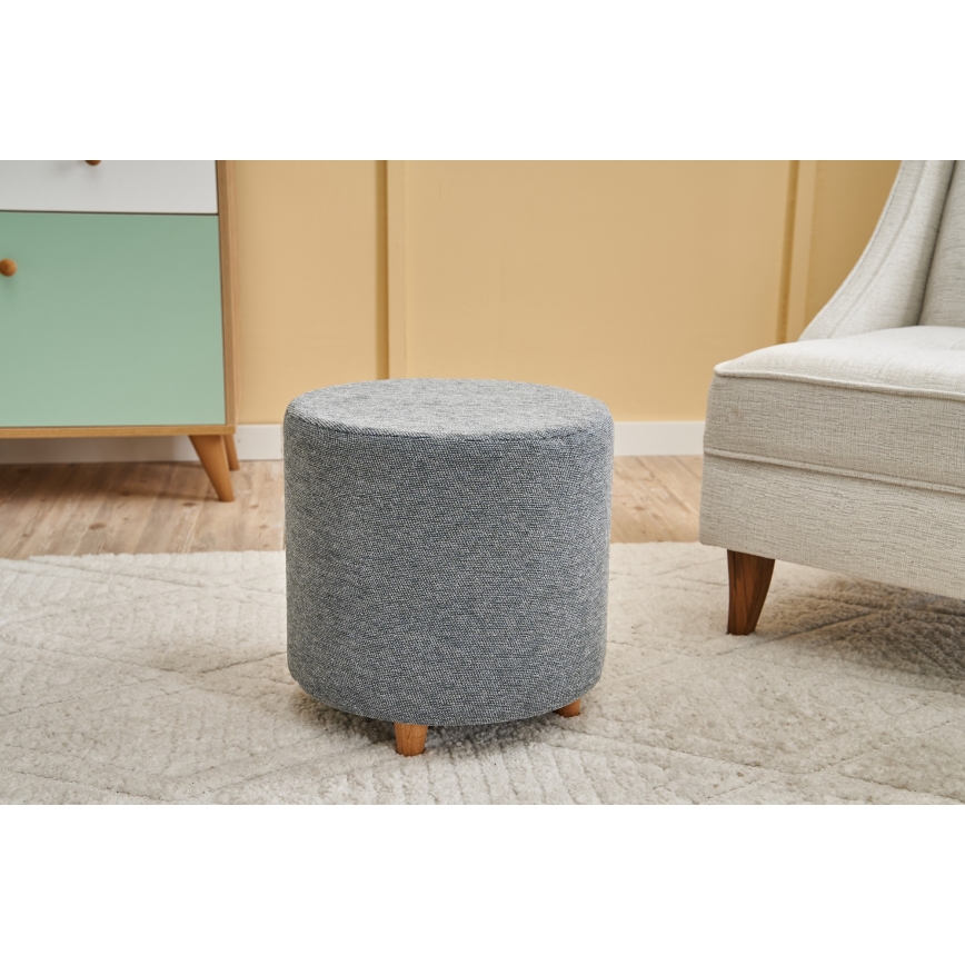 Taburete KIMA Ø 40 cm pelēka