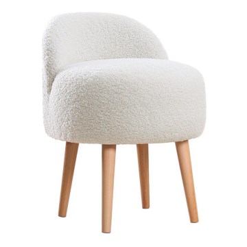 Taburete MIKI Ø 46 cm balta
