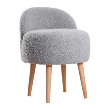 Taburete MIKI, Ø 46 cm, pelēka
