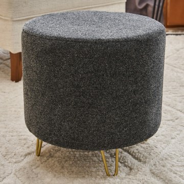 Taburete NANI Ø 40 cm antracīta