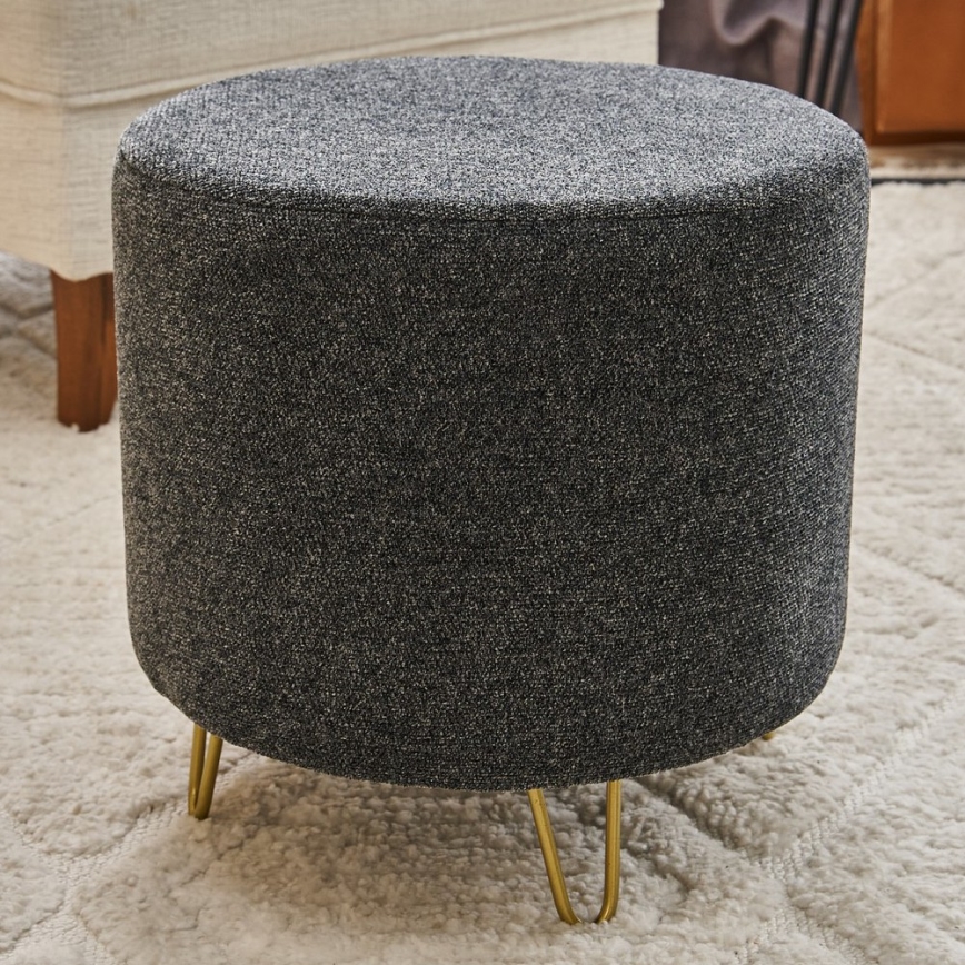 Taburete NANI Ø 40 cm antracīta