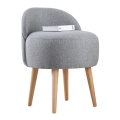 Taburete NIKI Ø 46 cm pelēka