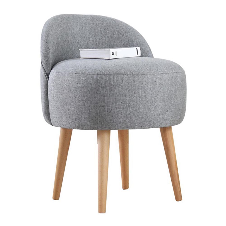Taburete NIKI Ø 46 cm pelēka