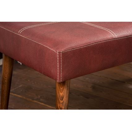 Taburete NUTO 46x46 cm sarkana