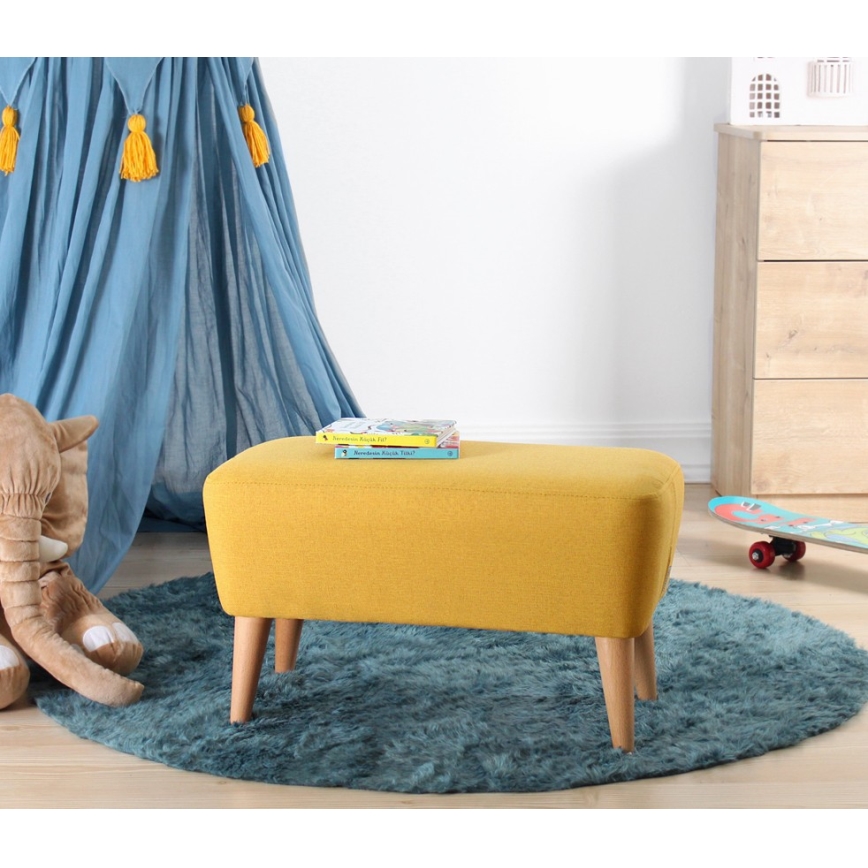 Taburete PIXI 32x61 cm dzeltena