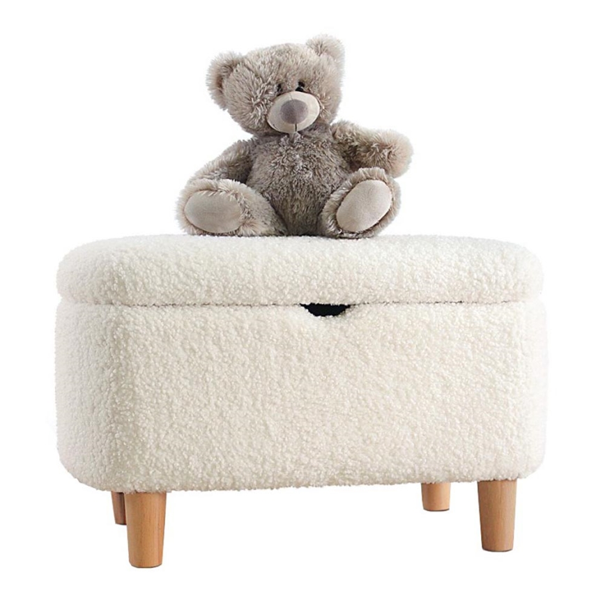 Taburete PIXI 37x61 cm balta