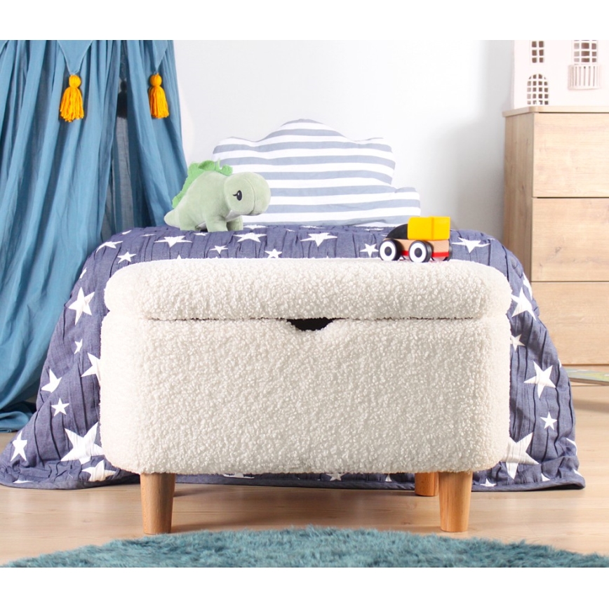 Taburete PIXI 37x61 cm balta