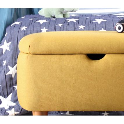 Taburete PIXI 37x61 cm dzeltena