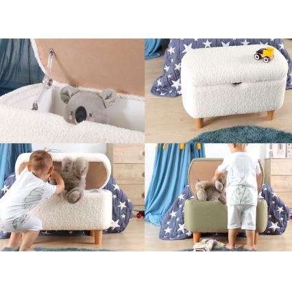 Taburete PIXI 37x61 cm dzeltena