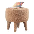 Taburete PIXI, diametrs 38 cm, brūna