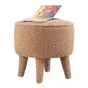 Taburete PIXI, diametrs 38 cm, brūna