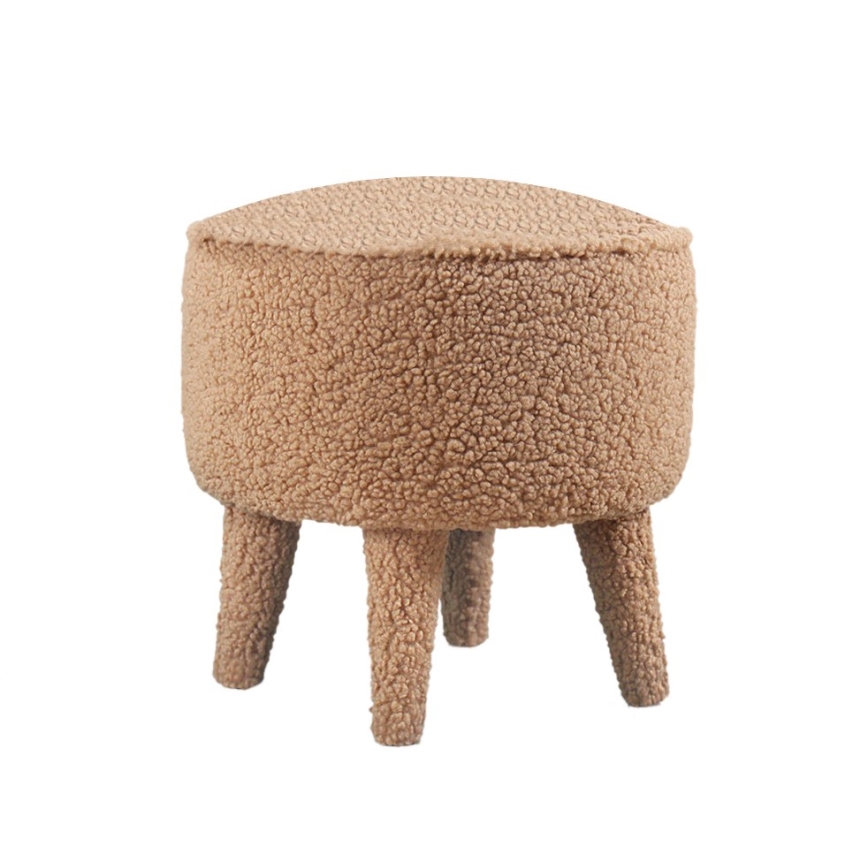 Taburete PIXI, diametrs 38 cm, brūna
