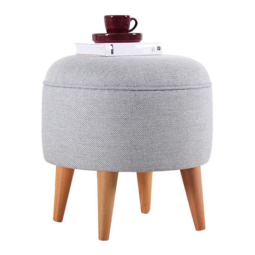 Taburete PIXI Ø 40 cm, pelēka