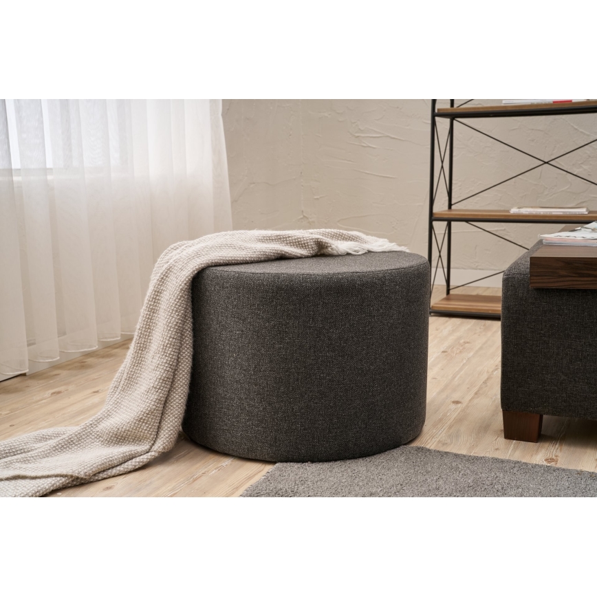 Taburete RABO, Ø 58 cm, antracīta