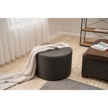 Taburete RABO, Ø 58 cm, antracīta