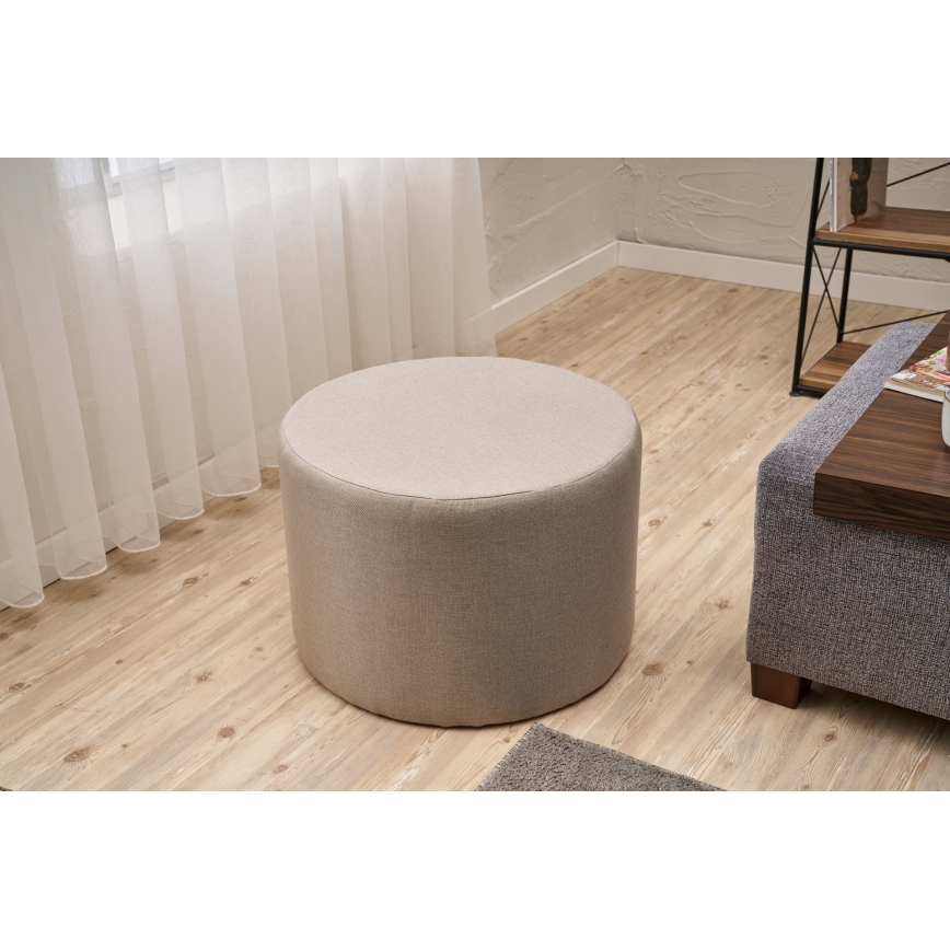 Taburete RABO Ø 58 cm bēša