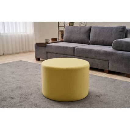 Taburete RABO Ø 58 cm, dzeltena