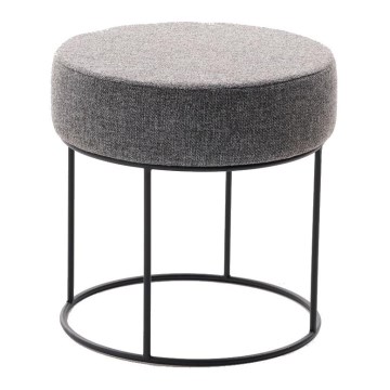 Taburete RELO, diametrs 40 cm, antracīts
