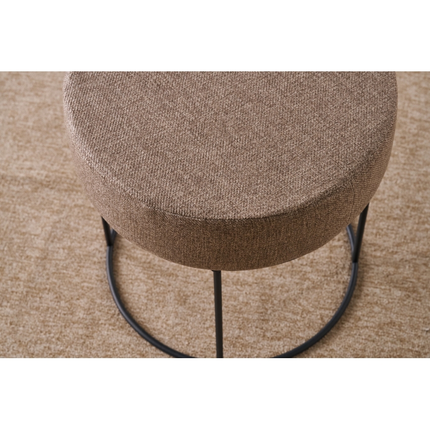 Taburete RELO Ø 40 cm, brūna