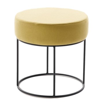 Taburete RELO, Ø 40 cm, dzeltena