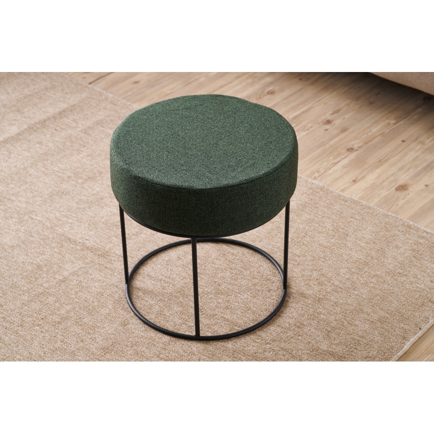 Taburete RELO Ø 40 cm, zaļa