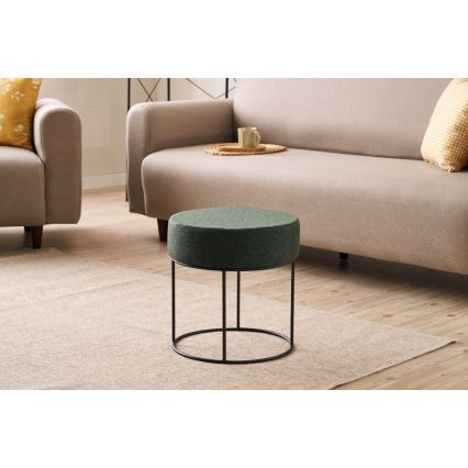 Taburete RELO Ø 40 cm, zaļa