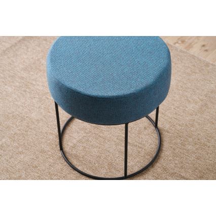Taburete RELO, Ø 40 cm, zila