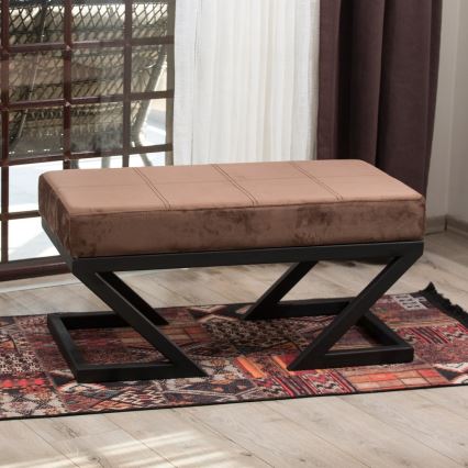 Taburete RINA 45x90 cm brūna