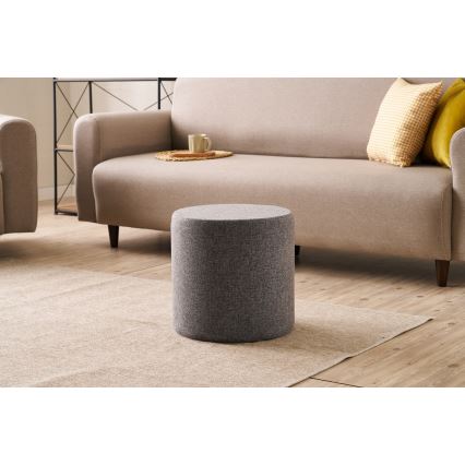 Taburete RONDO Ø 40 cm antracīts