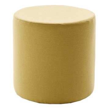 Taburete RONDO Ø 40 cm dzeltena