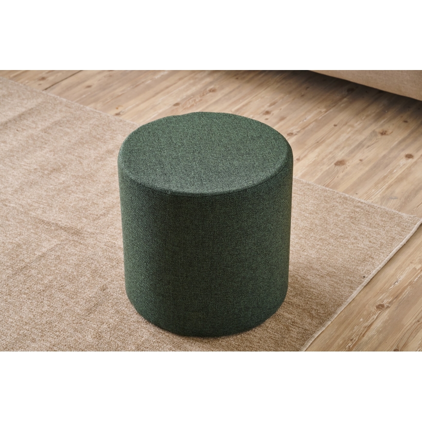 Taburete RONDO Ø 40 cm zaļa