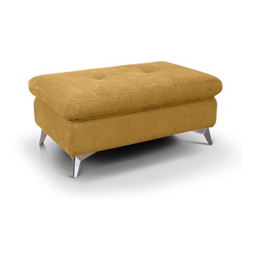 Taburete SALERNO 66x100 cm dzeltena