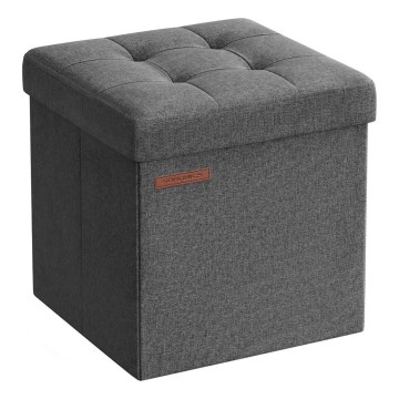Taburete SULTAN 30x30 cm pelēka