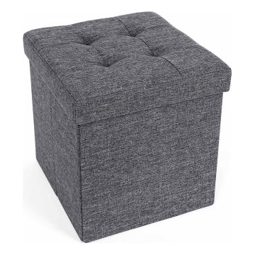 Taburete SULTAN 38x38 cm pelēka