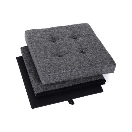 Taburete SULTAN 38x38 cm pelēka