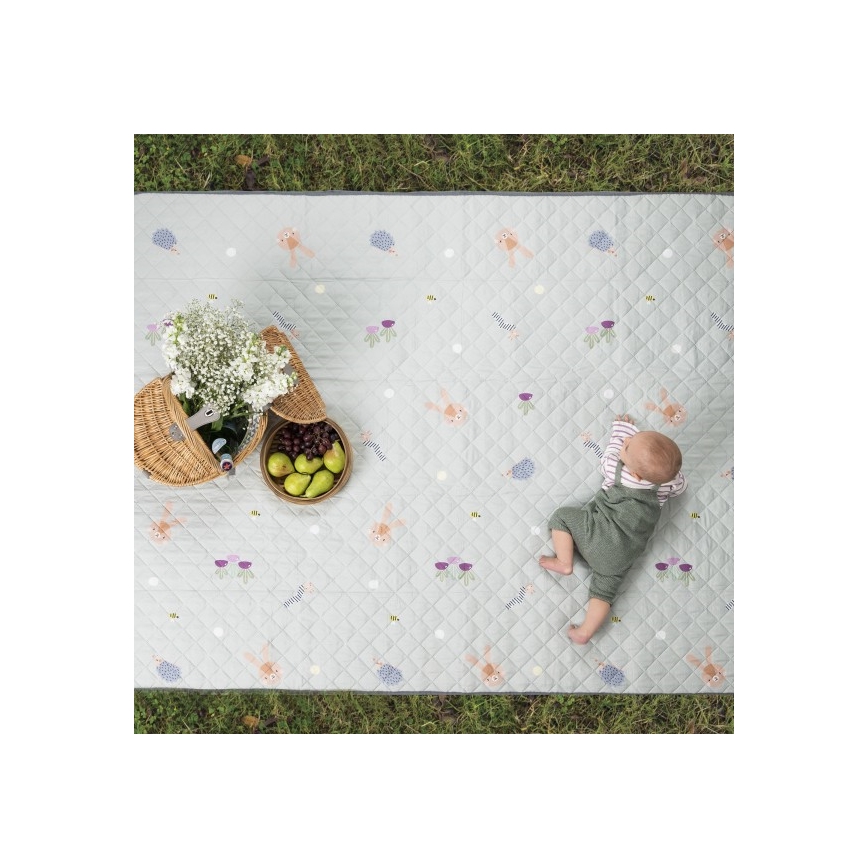 Taf Toys - Bērnu aktivitātes paklājiņš āra Dārzs XL