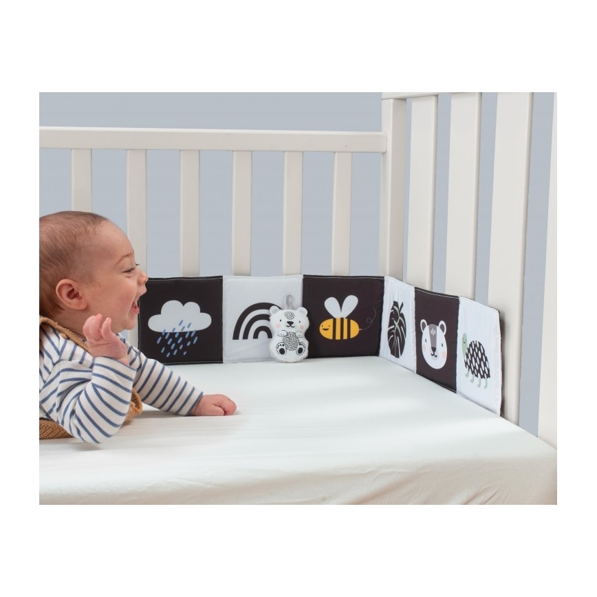 Taf Toys - Bērnu auduma grāmata 3in1 savanna