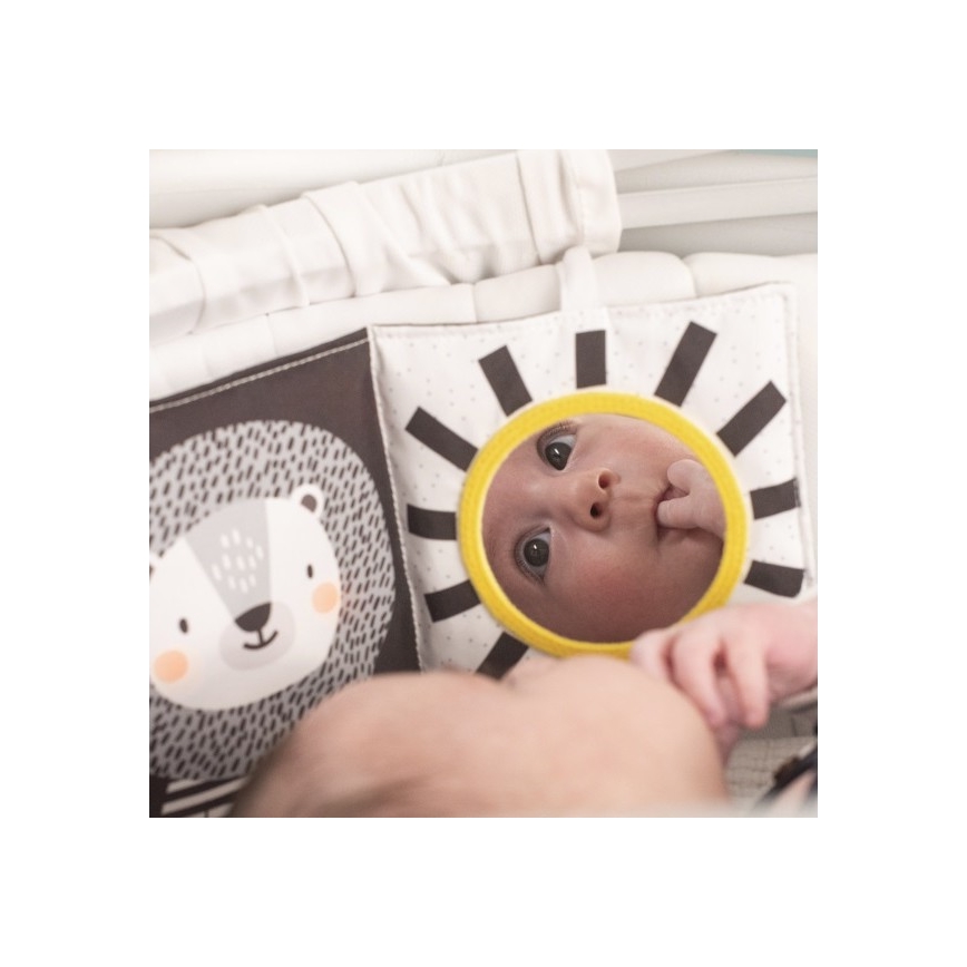 Taf Toys - Bērnu auduma grāmata 3in1 savanna