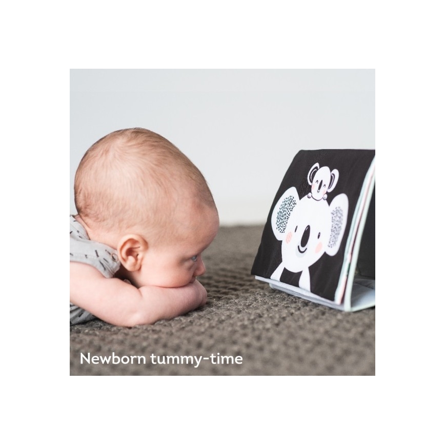 Taf Toys - Bērnu auduma grāmata ar spoguli, koala