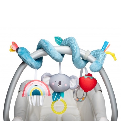 Taf Toys - Bērnu ratiņu aktivitāšu spirālveida rotaļlieta, koala