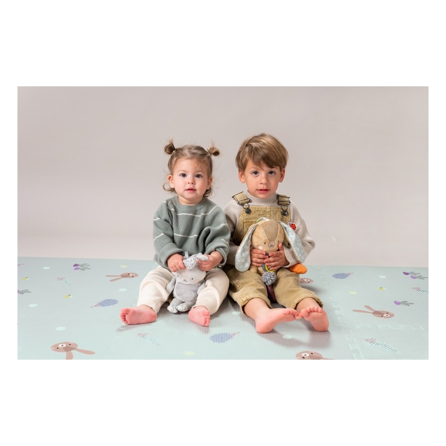 Taf Toys - Bērnu spēļu paklājiņs XL Puzzle Dārza