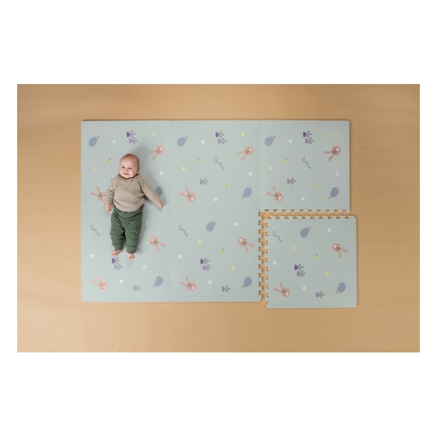 Taf Toys - Bērnu spēļu paklājiņs XL Puzzle Dārza