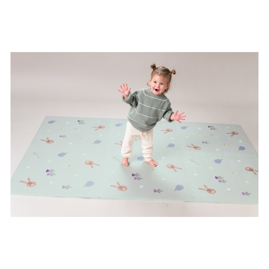 Taf Toys - Bērnu spēļu paklājiņs XL Puzzle Dārza