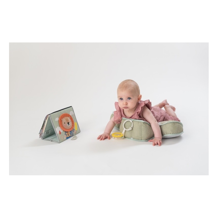 Taf Toys - Bērnu vēderiņa laika spilvens TUMMY-TIME, savanna