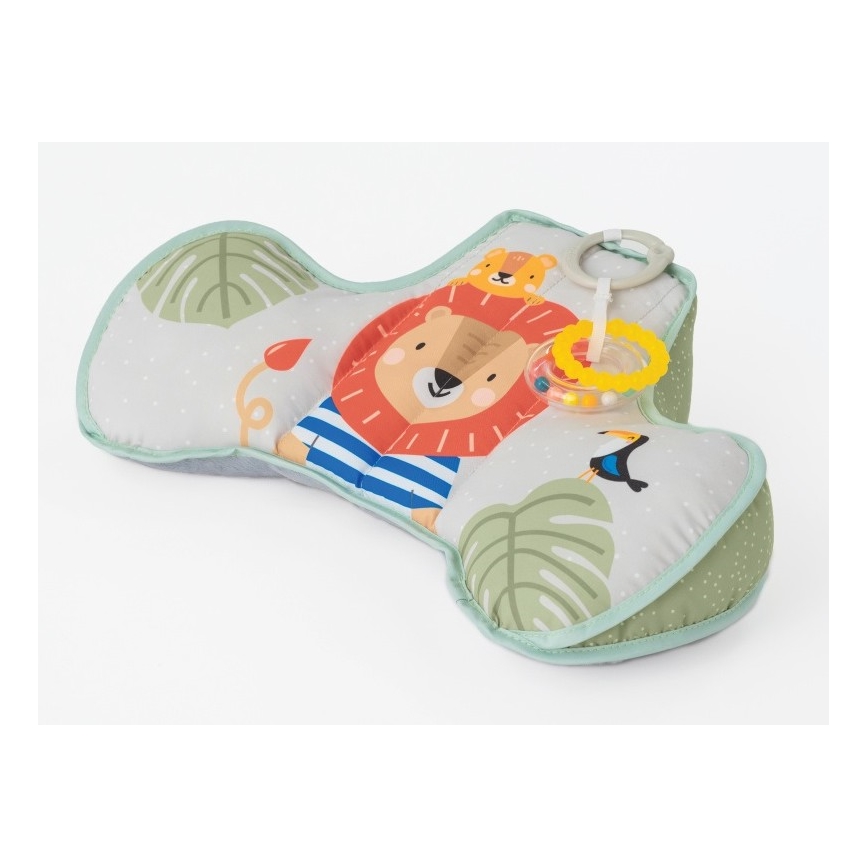Taf Toys - Bērnu vēderiņa laika spilvens TUMMY-TIME, savanna
